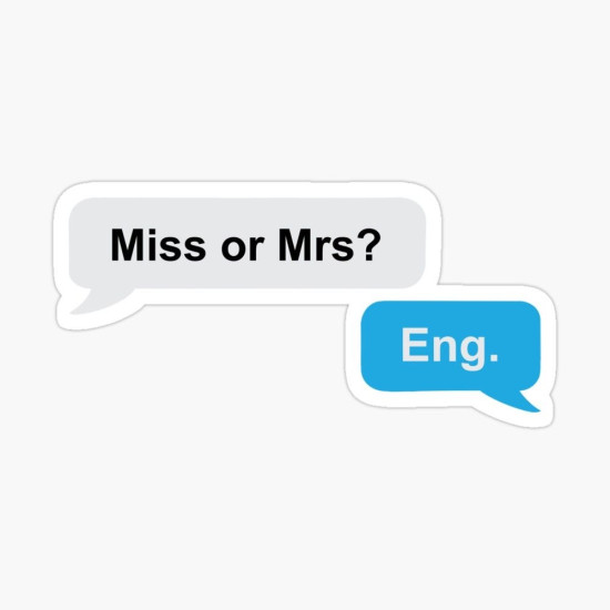 Miss or Ms? Eng.